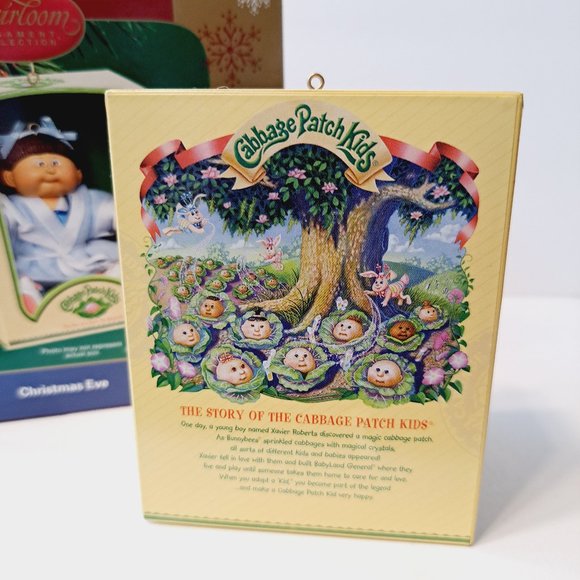 Heirloom Carlton Cards Cabbage Patch Kids Ornament Christmas Eve 2005 in box - Picture 4 of 11